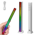 Kép 1/10 - LED neon csík, hangra reagál, 18 cm