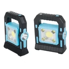 Kép 5/10 - LED kempinglámpa, napelemes, kék