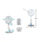 Kép 5/6 - Vezeték nélküli ventilátor, kék