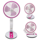 Kép 1/6 - Vezeték nélküli ventilátor, rózsaszín