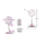 Kép 4/6 - Vezeték nélküli ventilátor, rózsaszín