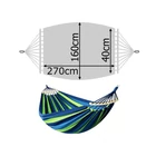 Kép 10/10 - Dupla függőágy párnával, XXL, 200kg-ig, 270x160cm