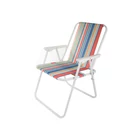 Kép 8/10 - Összecsukható kemping szék, csíkos