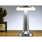 Kép 3/10 - Vezeték nélküli asztali lámpa, ezüst