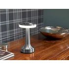 Kép 7/10 - Vezeték nélküli asztali lámpa, ezüst