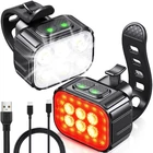 Kép 1/10 - LED kerékpár lámpa szett