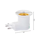 Kép 10/10 - Izzó adapter, kapcsoló 230v e27