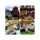 Kép 15/15 - 18az1-ben kemping edény és étkészlet, 2 személyes