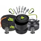Kép 3/15 - 18az1-ben kemping edény és étkészlet, 2 személyes