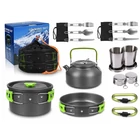 Kép 6/15 - 18az1-ben kemping edény és étkészlet, 2 személyes