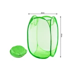 Kép 10/10 - Összecsukható szennyestartó, játékkosár, zöld