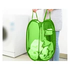 Kép 2/10 - Összecsukható szennyestartó, játékkosár, zöld