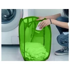 Kép 7/10 - Összecsukható szennyestartó, játékkosár, zöld