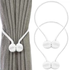 Kép 1/10 - Mágneses függönyelkötő, fehér