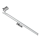 Kép 3/10 - Sátorcövekek 18cm, 20 db