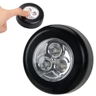Kép 1/8 - Öntapadó beltéri lámpa 3 LED