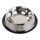 Kép 2/3 - Fém etető tál gumitalppal