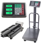 Kép 1/3 - Elektromos ipari mérleg digitális LCD-kijelzővel, 100 kg-ig