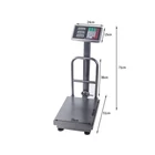Kép 3/3 - Elektromos ipari mérleg digitális LCD-kijelzővel, 100 kg-ig