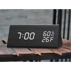 Kép 2/10 - Digitális ébresztőóra hőmérő, nedvességmérő