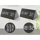 Kép 5/10 - Digitális ébresztőóra hőmérő, nedvességmérő