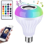Kép 1/10 - Színes LED izzó, bluetooth hangszóró