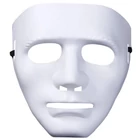 Kép 1/10 - Fehér halloweeni maszk 