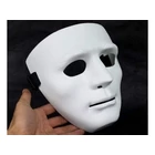 Kép 9/10 - Fehér halloweeni maszk 