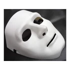 Kép 2/10 - Fehér halloweeni maszk 