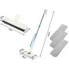 Kép 10/12 - 2 az 1-ben lapos felmosó ablak- és padlótisztító spray-vel