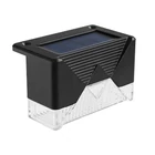 Kép 8/10 - 4 db Napelemes LED Kerti Lámpa Lépcsőre, Teraszra és Kerítésre