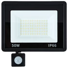 Kép 1/9 - LED reflektor 50W (mozgásérzékelő, alkonykapcsoló) 