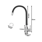 Kép 2/10 - Konyhai csaptelep flexibilis kifolyóval