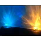 Kép 2/10 - Színes LED-es dekorációs kocka lámpa 16 színnel, távirányítóval