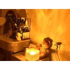 Kép 3/10 - Színes LED-es dekorációs kocka lámpa 16 színnel, távirányítóval