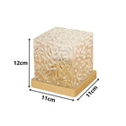 Kép 7/10 - Színes LED-es dekorációs kocka lámpa 16 színnel, távirányítóval