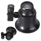 Kép 1/3 - Ékszerésznagyító LED világítással, 20x