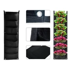 Kép 9/10 - Függőleges, 7 zsebes filc növénykaspó