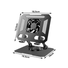 Kép 3/10 - Telefon- és tablettartó állvány hűtéssel, 4-16"