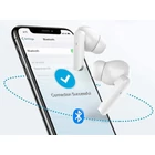 Kép 6/10 - Vezeték nélküli Bluetooth fülhallgató töltő tokkal, mikrofonnal, fehér