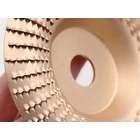 Kép 5/6 - Csiszolókorong fához, volfrámkarbid, domború, 125 x 25 mm