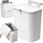 Kép 1/10 - Szekrényre akasztható szemetes, 9 literes