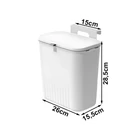 Kép 3/10 - Szekrényre akasztható szemetes, 9 literes