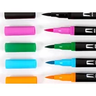 Kép 6/9 - 100 darabos kétoldalas filctoll készlet tokban