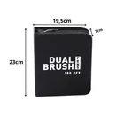 Kép 9/9 - 100 darabos kétoldalas filctoll készlet tokban