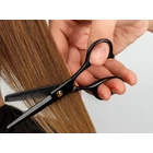 Kép 4/7 - Professzionális ritkító fodrászolló, 17 cm