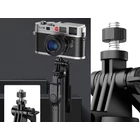 Kép 2/10 - Teleszkópos telefontartó állvány bluetooth távirányítóval, 178 cm