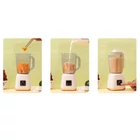 Kép 5/10 - Akkus smoothie készítő turmixgép 3 üzemmóddal, 600 ml, fehér