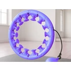 Kép 3/7 - Súlyozott, edzéstámogató hulahopp karika, lila