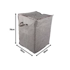 Kép 7/8 - Textil ruhatároló doboz, 180 literes